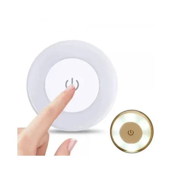 Лампа светильник ночник LED SK с сенсорным переключателем MicroUSB KAR24 • Настольный LED ночник для дома, спальни и детской • Сенсорная лампа светильник с зарядкой MicroUSB