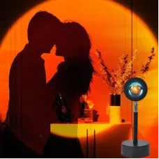 Лампа с проекцией красного заката ∙ Проекционный светильник USB с эффектом заката RED SUNSET LAMP Лампа с проекцией красного заката ∙ Проекционный светильник USB с эффектом заката RED SUNSET LAMP