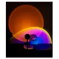 Лампа с проекцией красного заката ∙ Проекционный светильник USB с эффектом заката RED SUNSET LAMP