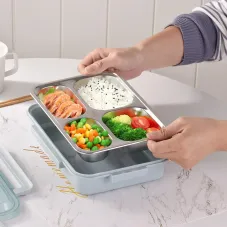 Ланч-бокс для подогрева еды с помощью горячей воды MAXTOP MP-2302-A MA-2000