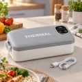 Ланч-бокс з підігрівом Thermal DT-1650 • Бездротовий електричний ланч-бокс Thermal DT-1650 з акумулятором для їжі