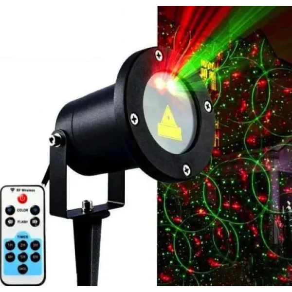 Лазерный проектор-освещения STAR SHOWER RG12 с пультом CG04 CG07 PR4