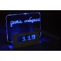 LED часы с подсветкой и доской для рисования Highstar CG10 PR4