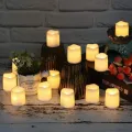 LED свечи MA757 24 шт теплый белый свет • Декоративные электронные свечи MA757 с имитацией пламени для дома, праздника и фотозоны