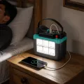 LED-система GDLITE GD-9008 Music із 3 лампами • автономне світло з колонкою, FM-радіо та заряджанням гаджетів на випадок відключень