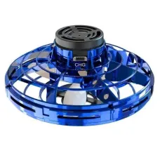 Летающий спиннер PTW электрическая игрушка летающая тарелка с LED подсветкой RGB USB портом