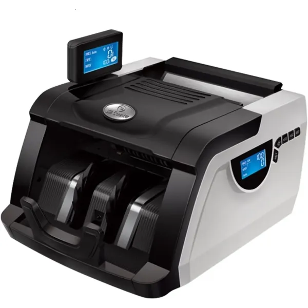 Счетчик банкнот Bill Counter GR-6200 • Счетная машинка для денег с УФ-детекцией, фасовкой и 4 скоростями