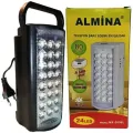 Фонарь Almina 24 LED переносной светодиодный с повербанком • Портативный аккумуляторный светодиодный фонарь-повербанк для кемпинга