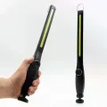 Фонарь BAILONG BL-821 COB с магнитом • Аккумуляторный светодиодный фонарик с USB-зарядкой, клипсой и широким боковым светом