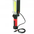 Фонарь BL-8859B аккумуляторный • Магнитный COB LED светильник 20 Вт с крючком, двумя аккумуляторами 18650 и USB-зарядкой