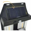 Фонарь на солнечной батарее с датчиком движения Solar Wall Lamp COBA CB-228 • Уличный LED прожектор с солнечной панелью CB-228