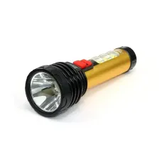 Фонарь ручной аккумуляторный с боковой подсветкой CB-C60 • Светодиодный фонарик с индикатором заряда CB-C60