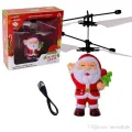 Летающая Игрушка Flying Santa Санта Клаус Подарок на Новый Год Летающий Дед Мороз