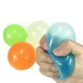 Липкі кульки, що світяться, Globbles RESTEQ 3552 • Антистрес-кульки Globbles RESTEQ 3552 з еластичного TPR із прилипанням до стін і світінням у темряві для ігор