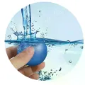 Липкі кульки, що світяться, Globbles RESTEQ 3552 • Антистрес-кульки Globbles RESTEQ 3552 з еластичного TPR із прилипанням до стін і світінням у темряві для ігор