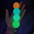 Липкі кульки, що світяться, Globbles RESTEQ 3552 • Антистрес-кульки Globbles RESTEQ 3552 з еластичного TPR із прилипанням до стін і світінням у темряві для ігор