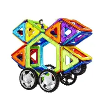 Магнитный конструктор Магникон чемодан на 40-деталей Головоломка для детей Магнитный конструктор Магникон чемодан на 40-деталей Головоломка для детей