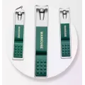 Манікюрний набір AND ES-09A 9 предметів • Манікюрно-педикюрний набір 9PCS Nail Clipper із нержавіючої сталі в дорожньому футлярі
