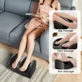 Массажер для ног и стоп с подогревом и вибрацией электрический • Роликовый массажер для ног и икр с функцией нагрева