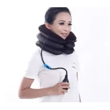 Массажер - воротник для шеи Tractors for cervical spine ∙ Лечебный надувной воротник для разгрузки и массажа шеи