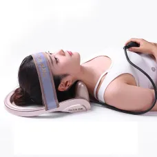 Массажер - тренажер для шеи Сervical vertebra traction G70 для коррекции шейного отдела позвоночника