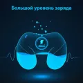 Массажная подушка U-shaped Massage pillow для шеи и спины инфракрасный роликовый массажер