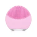 Массажная очищающая силиконовая щётка-массажёр для лица с технологией T-Sonic Forever mini 2 ∙ Электрическая щетка-массажер с вибрацией и импульсами для умывания очищения кожи