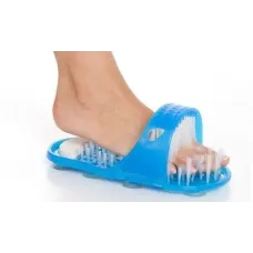 Массажный тапочек Easy Feet ∙ Щётка - массажер для ног с пемзой, на присосках