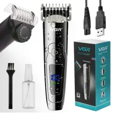 Машинка для стрижки VGR V-072 • Аккумуляторная машинка VGR V-072 для стрижки волос и ухода за бородой с профессиональным дизайном