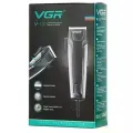 Машинка для стрижки VGR V-120 • Проводной триммер VGR V-120 для волос и бороды с 8 насадками 3–20 мм
