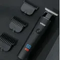 Машинка для стрижки VGR V-937 для волос и бороды • Аккумуляторный триммер для окантовки с T-образным ножом, LED-дисплеем и USB Type-C