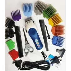 Машинка для стрижки волос Straus ST-110 с 12 насадками в кейсе
