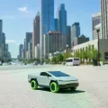Машинка на радиоуправлении ProjectX DT-345 серая • Радиоуправляемый автомобиль ProjectX Tesla Cybertruck Pickup DT-345 с пультом дистанционного управления и аккумуляторным питанием