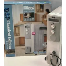 Масляный радиаторный обогреватель DSP KD3022 ∙ Портативная передвижная батарея для дома, 2500 Вт