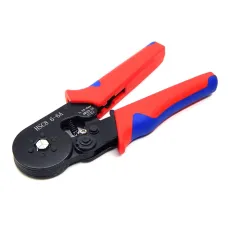 Обжим втулочных и штырьковых кабельных наконечников • Механический инструмент с храповым механизмом HSC8 6-4
