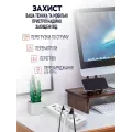 Сетевой удлинитель-фильтр PNS-02/D10 белый 5 м с LED-индикатором, 4 USB и PD Type-C • Разветвитель питания 10–220V для дома, офиса и техники