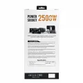 Сетевой удлинитель-фильтр PNS-03/D6 белый 3 м с LED-индикатором, 4 USB и PD Type-C • Разветвитель питания 6–220V для дома, офиса и зарядки гаджетов