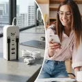 Сетевое зарядное устройство 26X-200 66W на 2 USB • Универсальный зарядный адаптер 26X-200 с быстрой зарядкой двух устройств для смартфонов и гаджетов