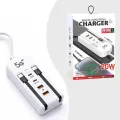 Сетевое зарядное устройство 26X-200 66W на 2 USB • Универсальный зарядный адаптер 26X-200 с быстрой зарядкой двух устройств для смартфонов и гаджетов