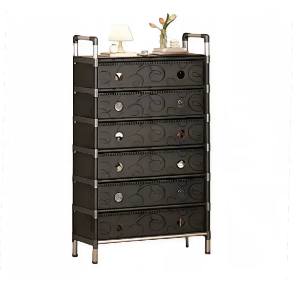 Металлическая полка для обуви SKLM-32-6207H • Компактный органайзер для аккуратного хранения обуви