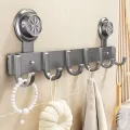 Металлическая вешалка на дверь Storage rack AND 101-20 черная • Навесные крючки в стиле ЛОФТ для одежды, полотенец, сумок и аксессуаров