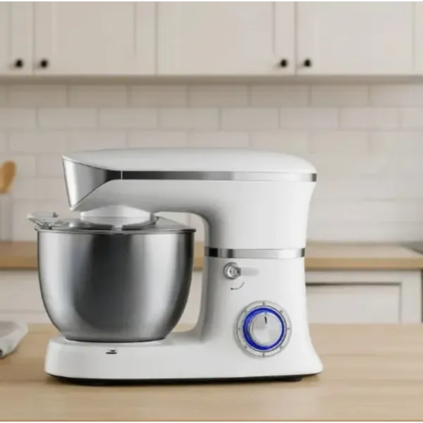 Миксер-тестомес Hoffmans HM-8080 1200 Вт • Стационарный планетарный кухонный миксер для теста с чашей 6 л