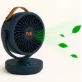 Мини вентилятор настольный портативный Mini Fan VU-05/FS-25 • Компактный вентилятор для дома, офиса, рабочего стола и поездок
