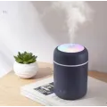 Мини увлажнитель воздуха с подсветкой – ночником H2O USB, 300 мл