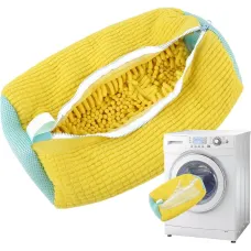 Мешок для стирки обуви BauTech 360° с защитой от повреждений и шумоподавлением • Чехол для стирки кроссовок и спортивной обуви в стиральной машине