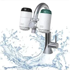 Многофункциональный кран 2 в 1 Фильтр + Бойлер · Водонагреватель электрический с встроенным фильтром воды · Проточный водонагреватель с насадкой - фильтром на кран ZSW-D01