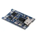 Модуль заряда Li-ion ТР4056 Micro USB плата от перезаряда, 10 шт.