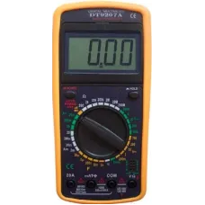 Мультиметр DT-9207A, многофункциональный цифровой тестер, мультиметр с жк дисплеем PR3