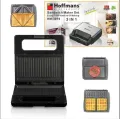 Мультимейкер Hoffmans 3in1 HM-3019 • Быстрое приготовление вафель сэндвичей и мини-пирожков