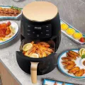 Мультипечь сенсорная Silver Crest Air Fryer S-18 • Аэрофритюрница с антипригарным покрытием 6 л/2400W